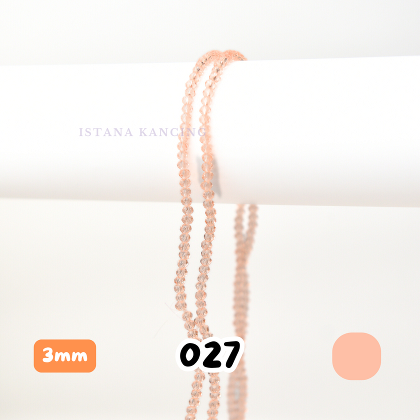 Ceko Bapau Crystal 3mm