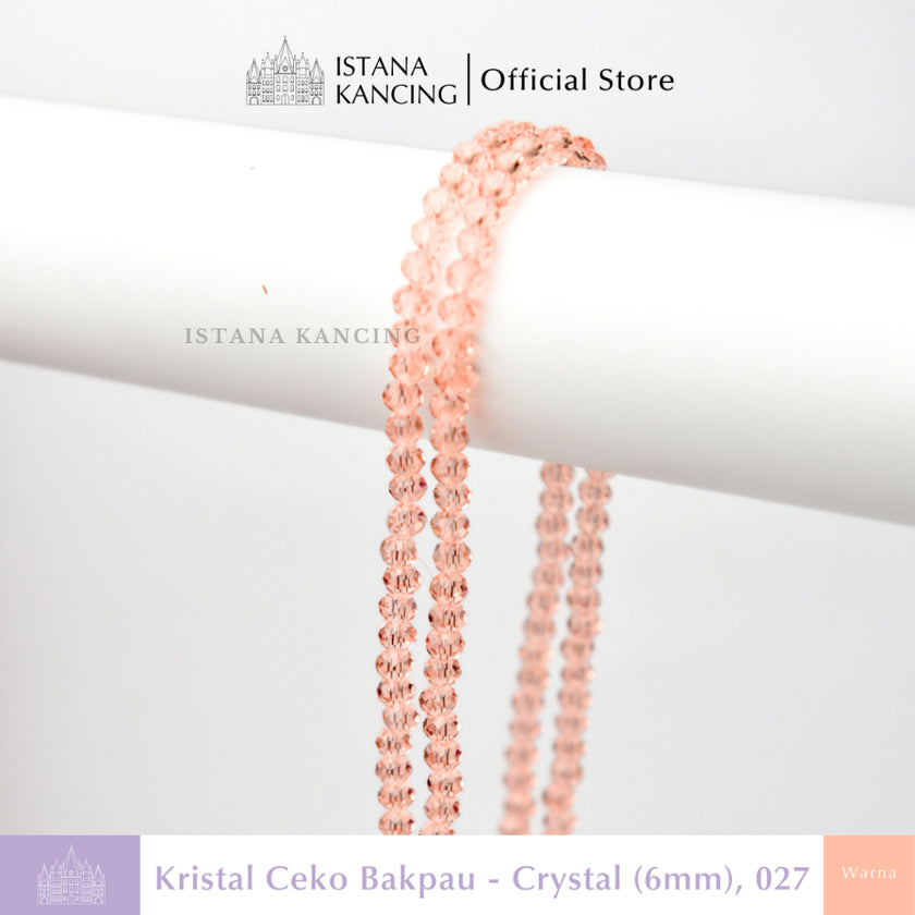 Kristal Ceko Bapau 6mm