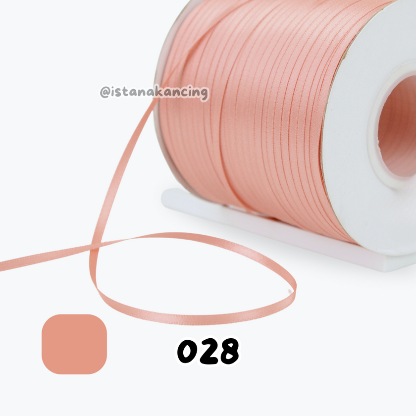 Double Face Satin Ribbon 1/8