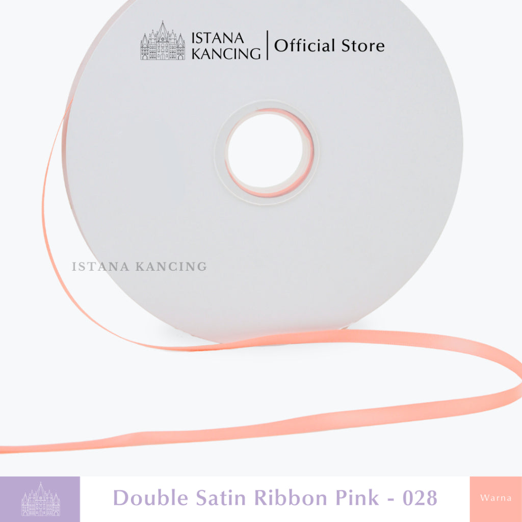 Double Face Satin Ribbon 1/4