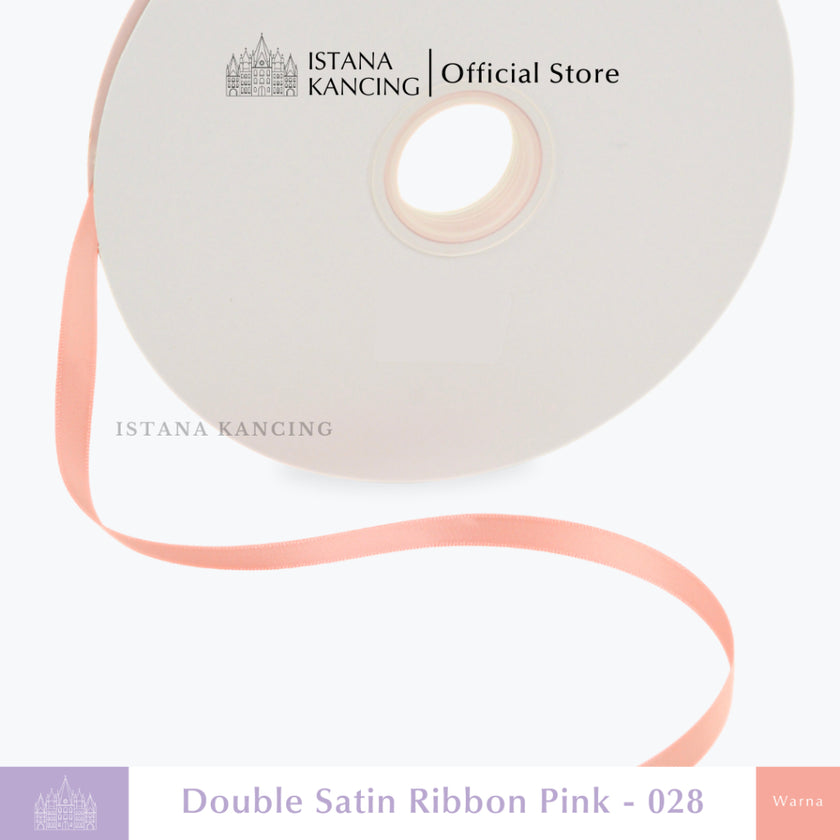 Double Face Satin Ribbon 3/8