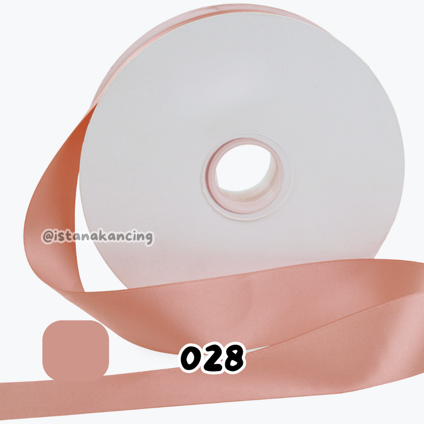 Double Face Satin Ribbon 1/2