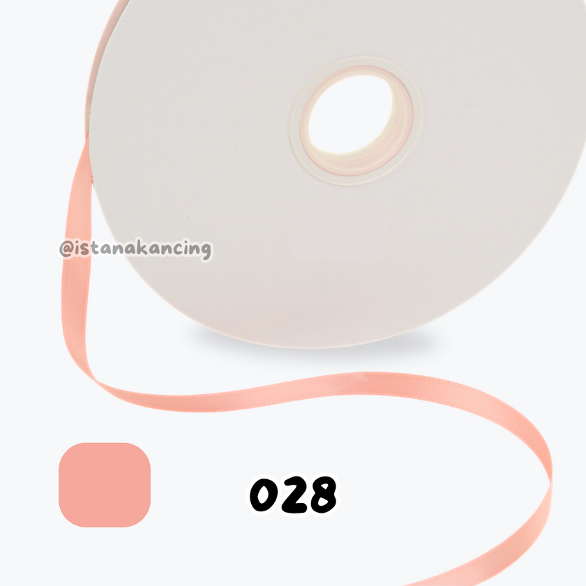 Double Face Satin Ribbon 3/8