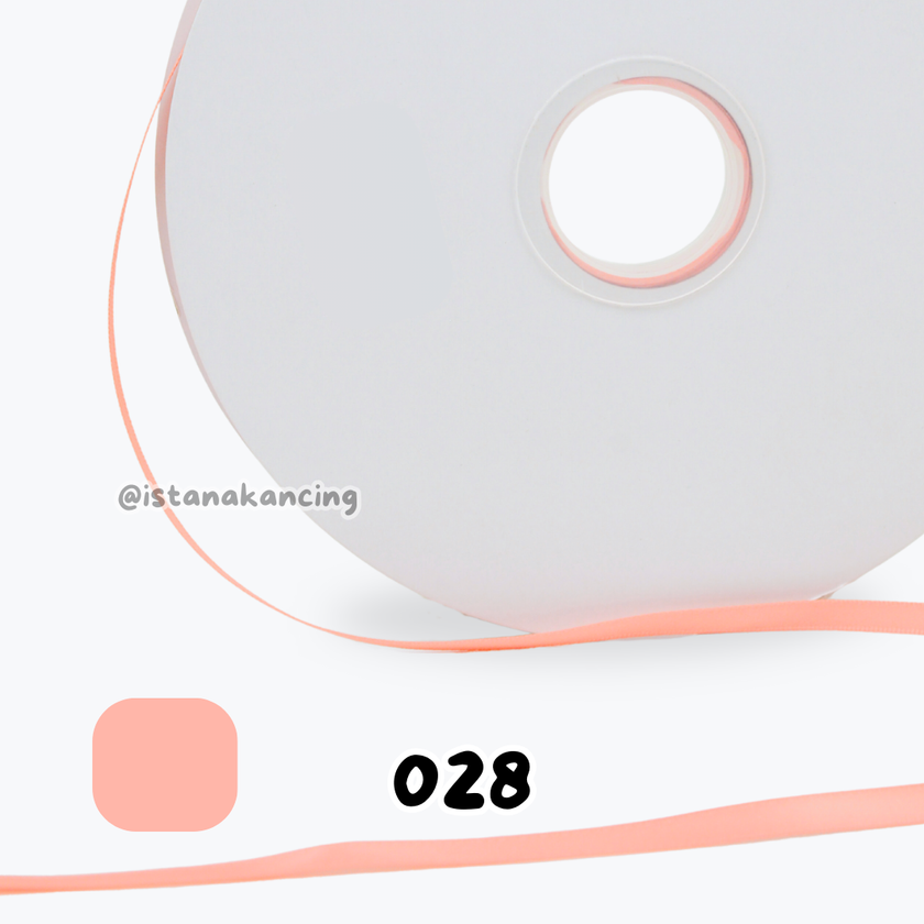 Double Face Satin Ribbon 1/4