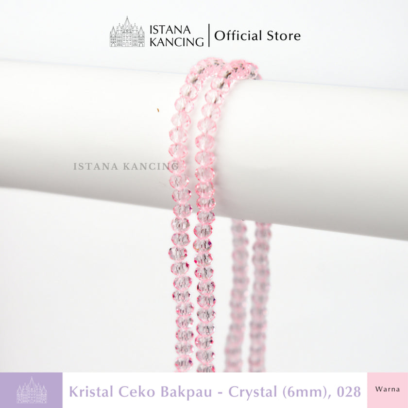 Kristal Ceko Bapau 6mm