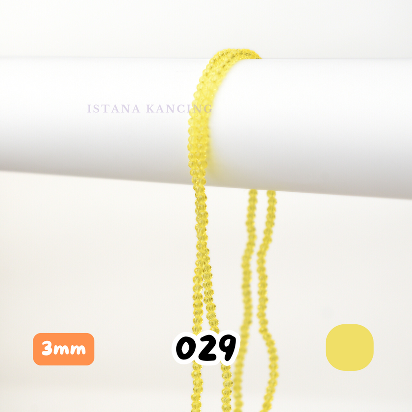 Ceko Bapau Crystal 3mm