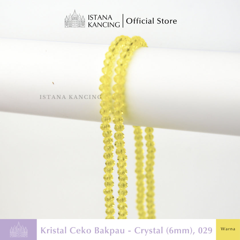 Kristal Ceko Bapau 6mm