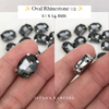 Oval Crystal Claw Setting 10x14mm