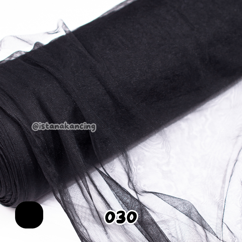 Kain Soft Tulle Lebar 150cm Monochrome Series