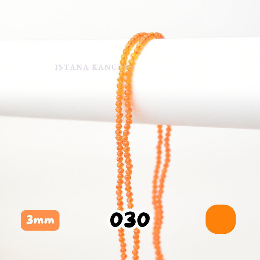 Ceko Bapau Crystal 3mm