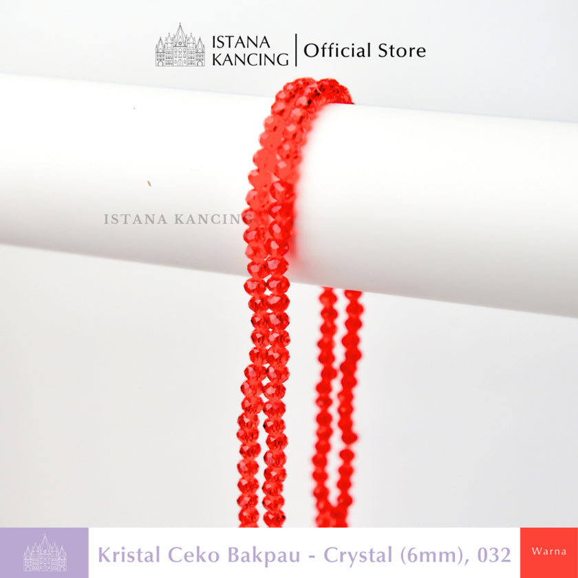 Kristal Ceko Bapau 6mm
