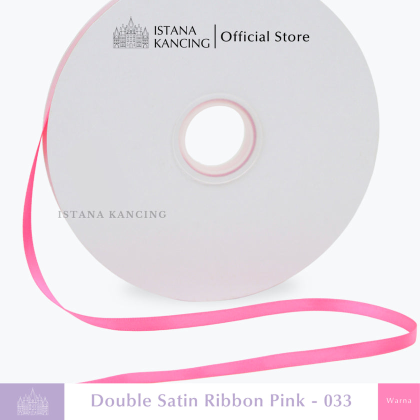 Double Face Satin Ribbon 1/4