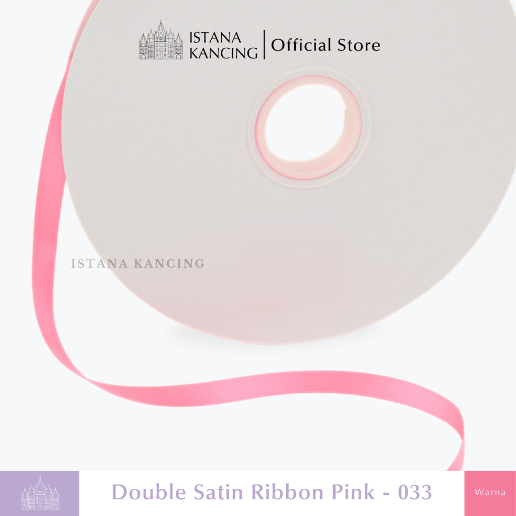 Double Face Satin Ribbon 3/8