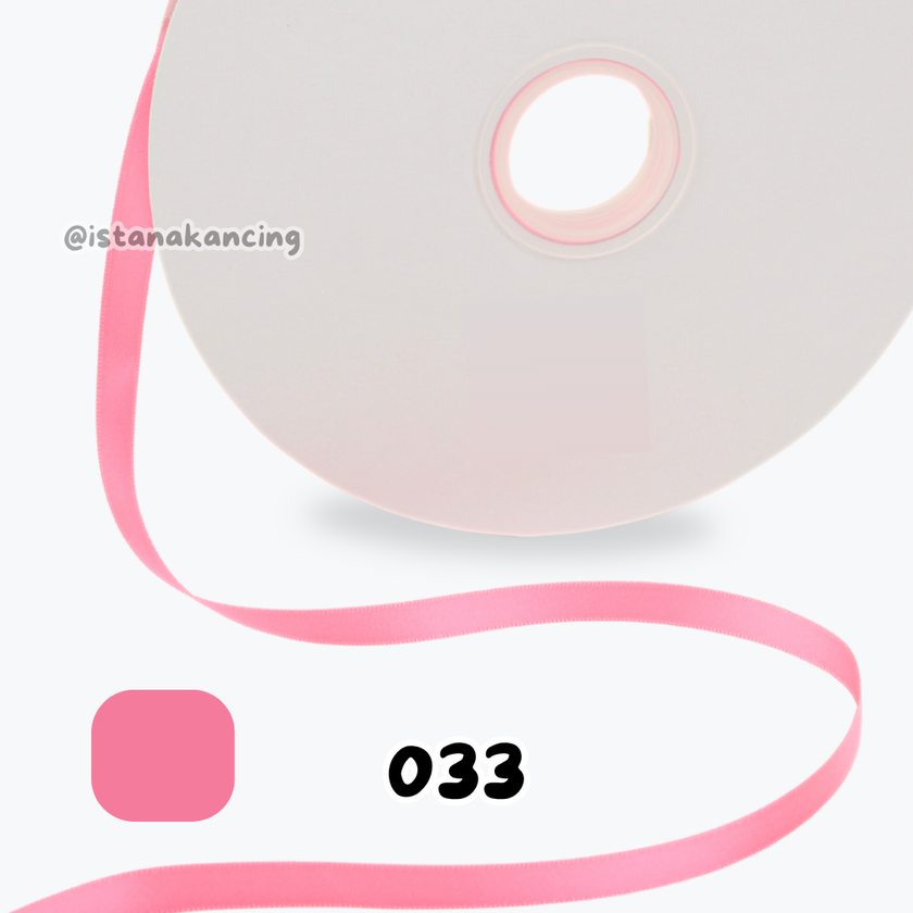 Double Face Satin Ribbon 3/8