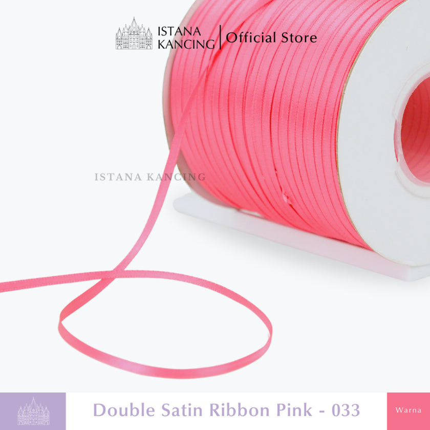 Double Face Satin Ribbon 1/8