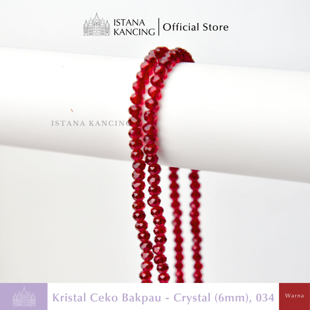 Kristal Ceko Bapau 6mm