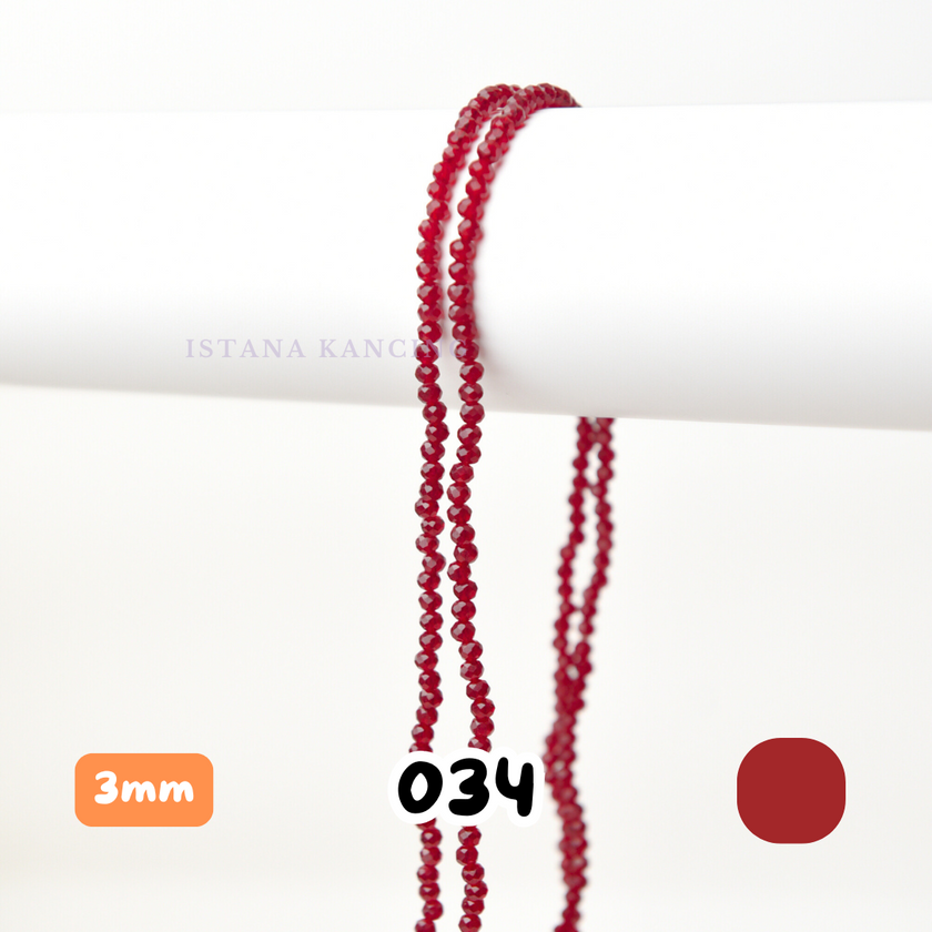 Ceko Bapau Crystal 3mm