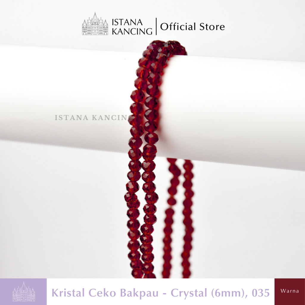 Kristal Ceko Bapau 6mm