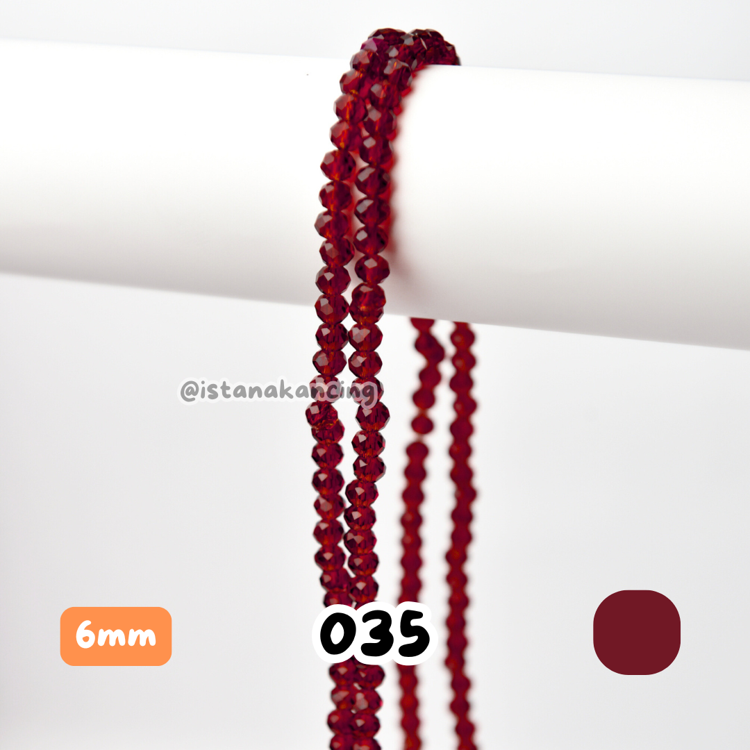 Ceko Bapau Crystal 6mm