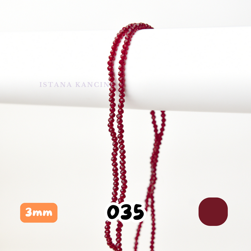 Ceko Bapau Crystal 3mm