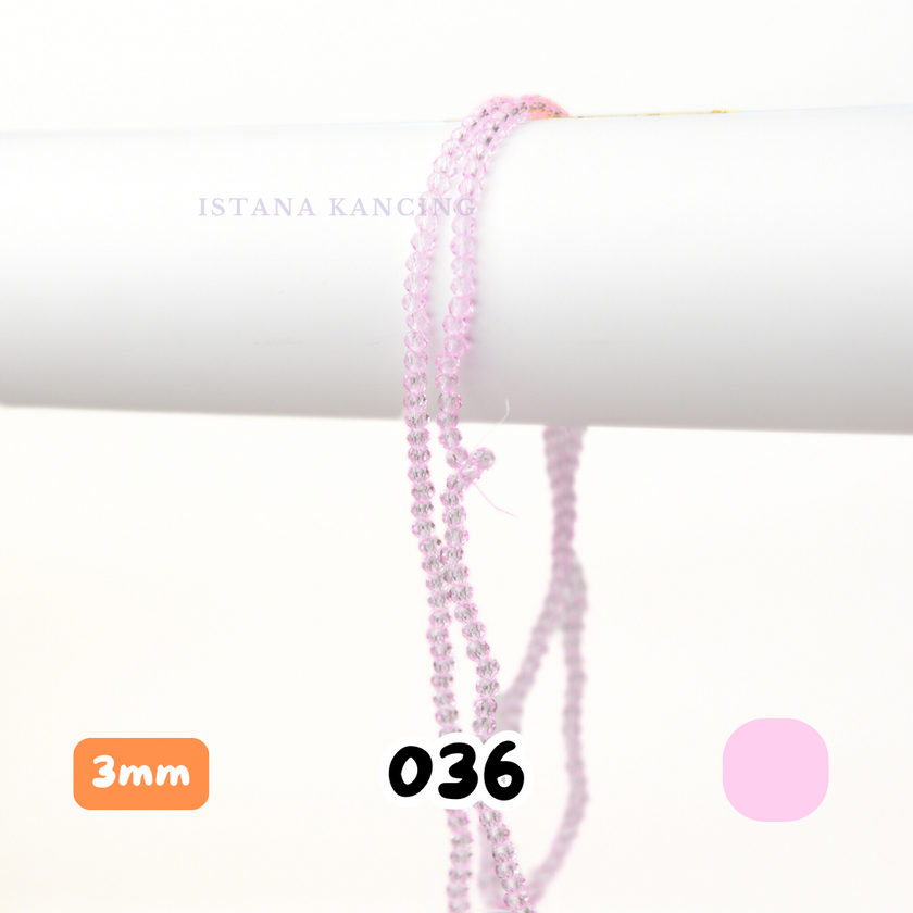 Ceko Bapau Crystal 3mm