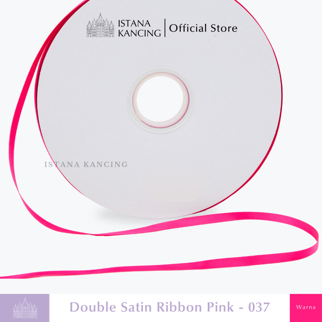 Double Face Satin Ribbon 1/4