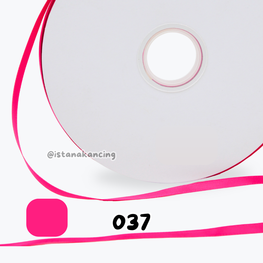 Double Face Satin Ribbon 1/4