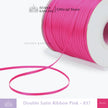 Double Face Satin Ribbon 1/8