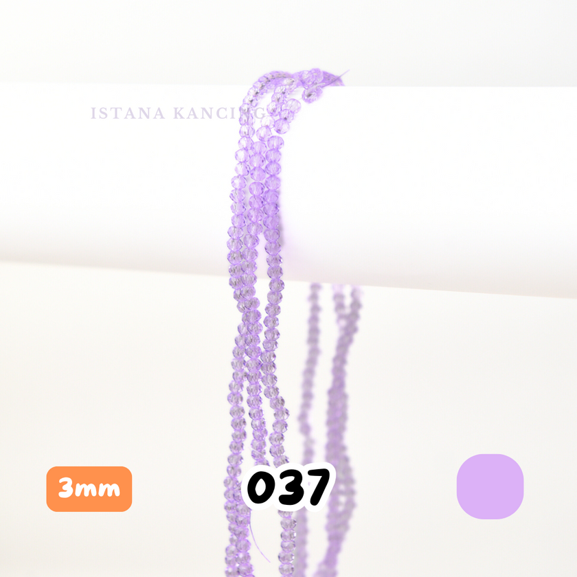 Ceko Bapau Crystal 3mm