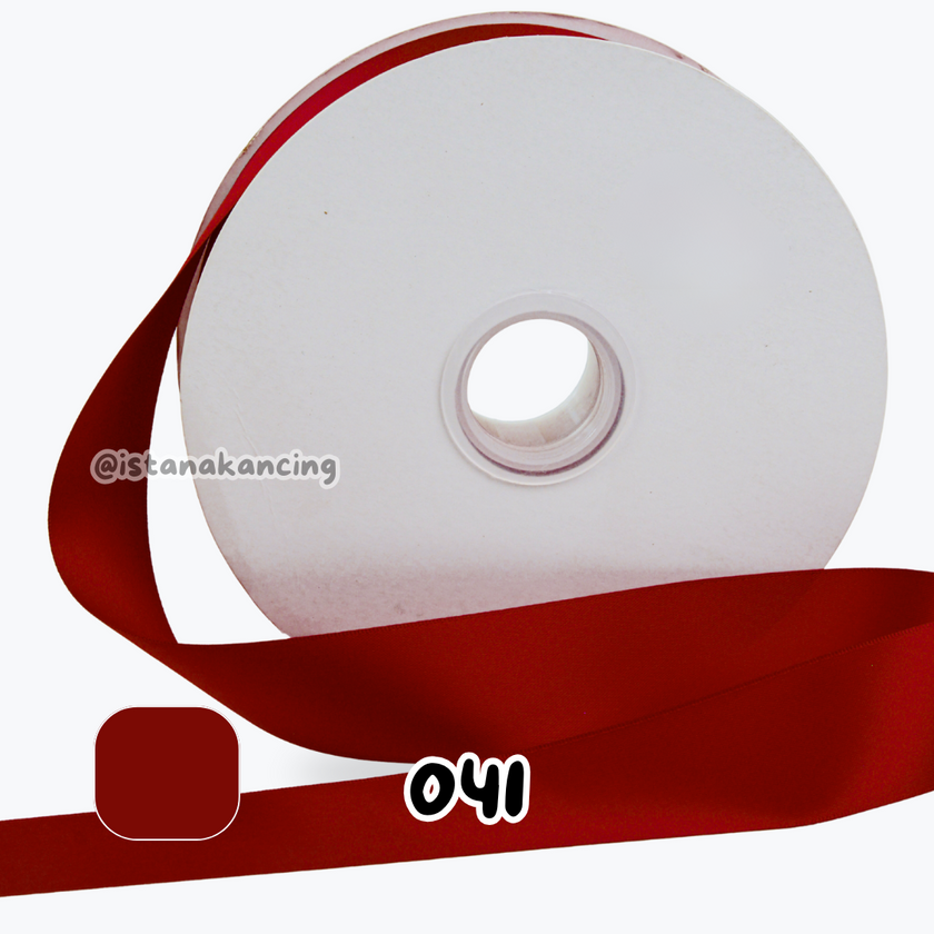 Pita Satin Dua Sisi 1/2