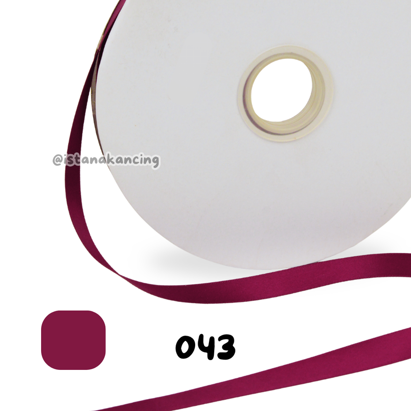 Double Face Satin Ribbon 1/2