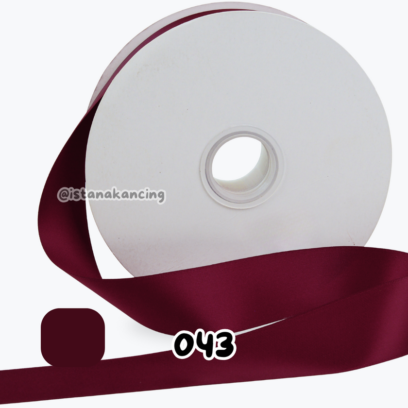 Double Face Satin Ribbon 1/2