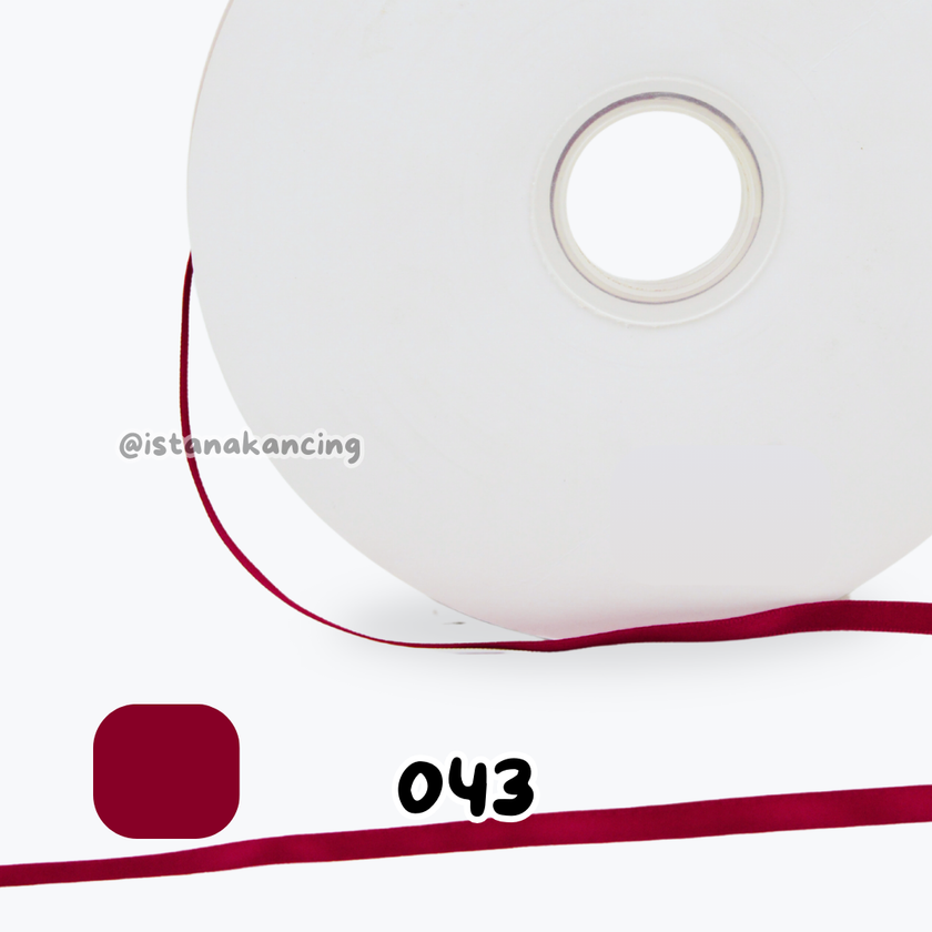 Double Face Satin Ribbon 1/4