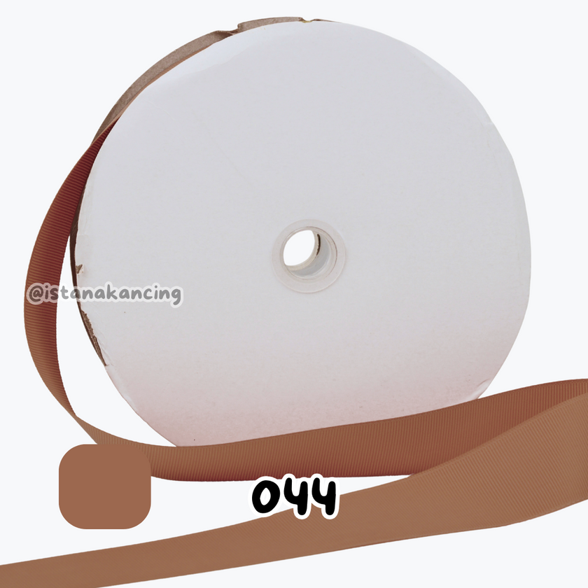 Grosgrain Wajah Ganda 1/2