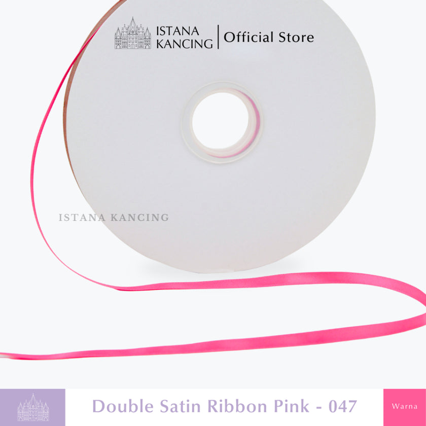 Double Face Satin Ribbon 1/4