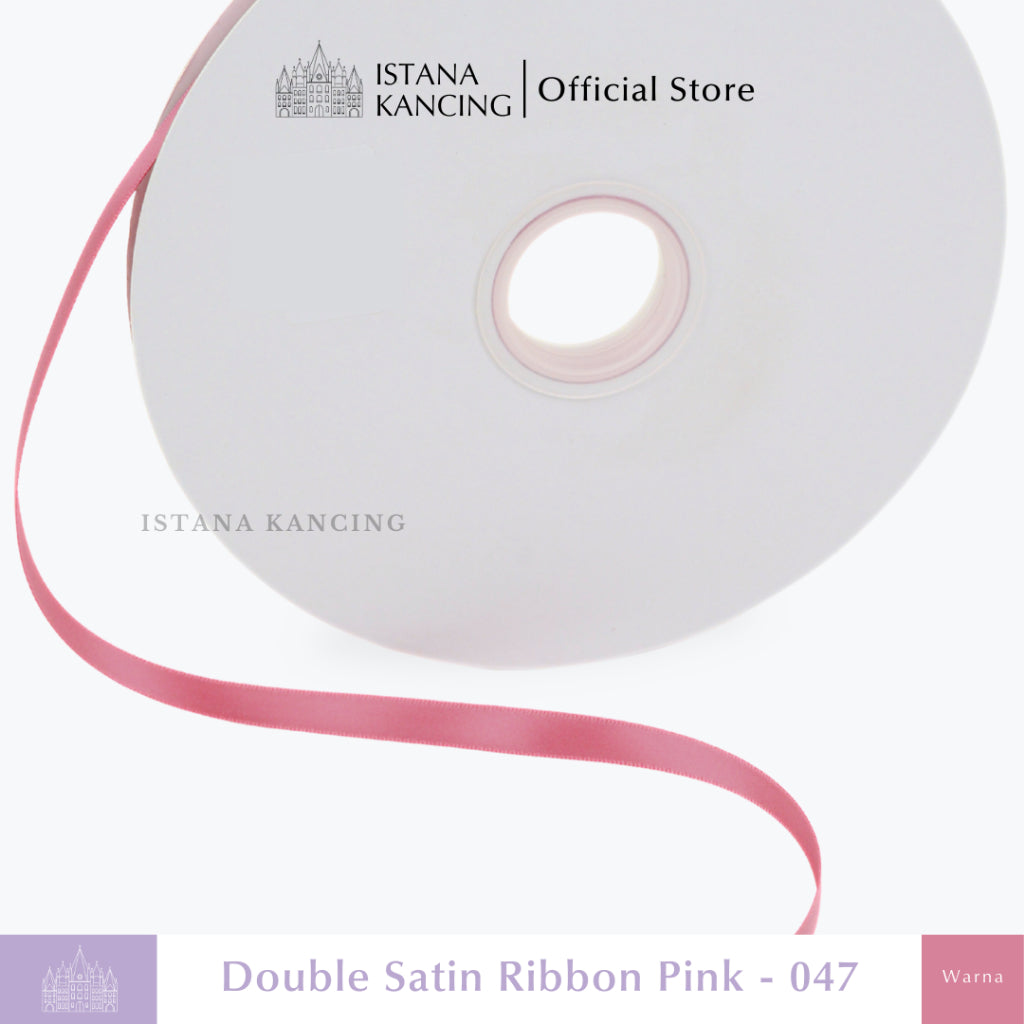 Double Face Satin Ribbon 3/8