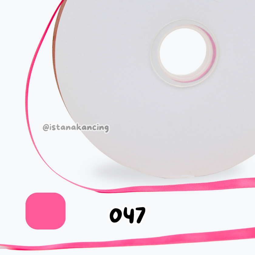 Double Face Satin Ribbon 1/4