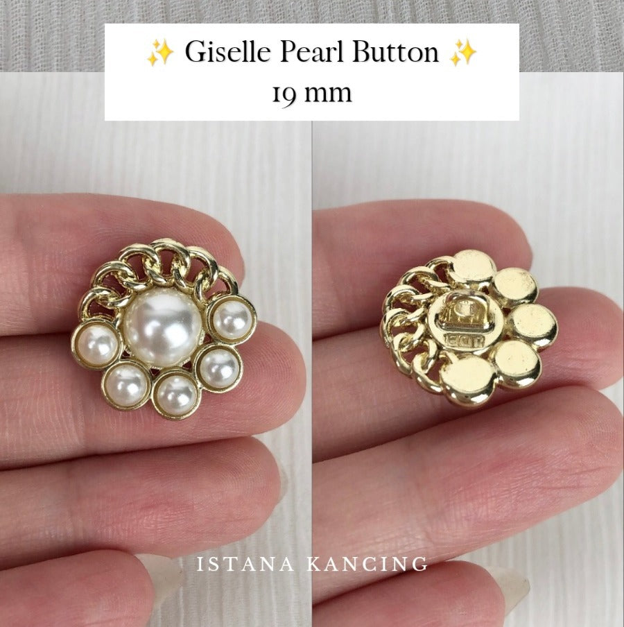 Giselle Pearl Button