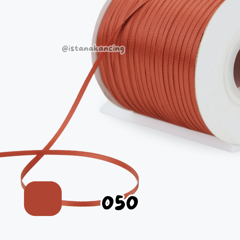 Pita Satin Dua Sisi 1/8