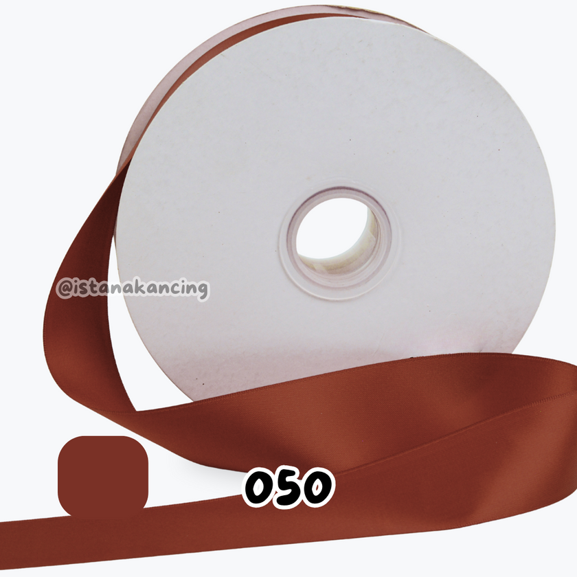 Pita Satin Dua Sisi 1/2