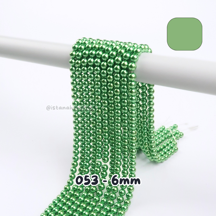 Mutiara Sintetis 6mm Pt 1