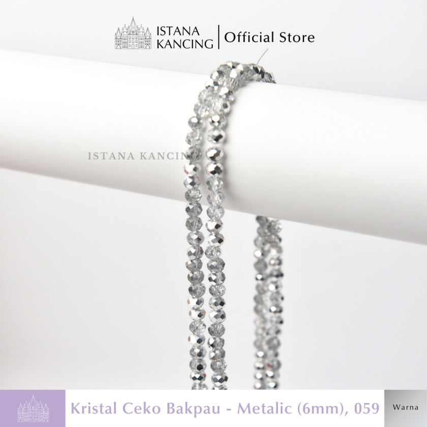 Ceko Bapau Metalik 6mm