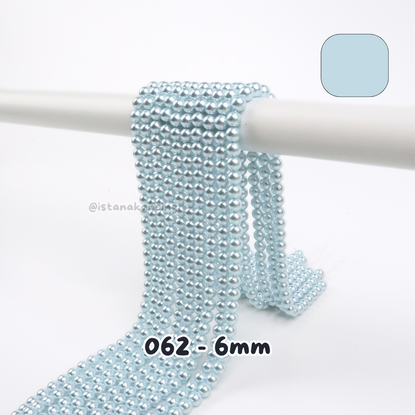 Mutiara Sintetis 6mm Pt 1