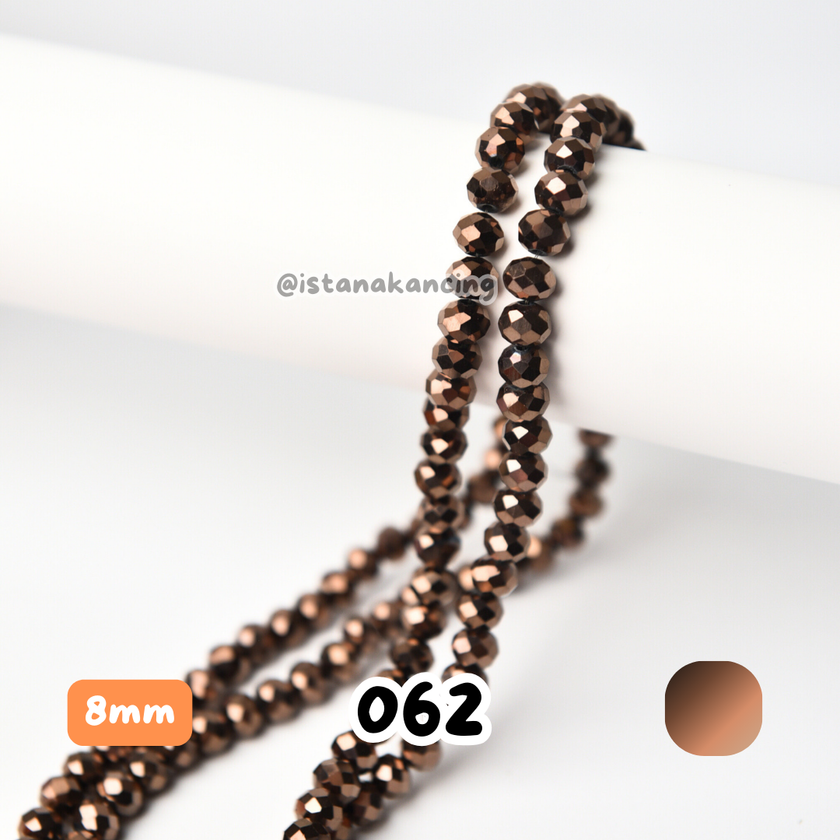 Ceko Bakpau Metalic 8mm