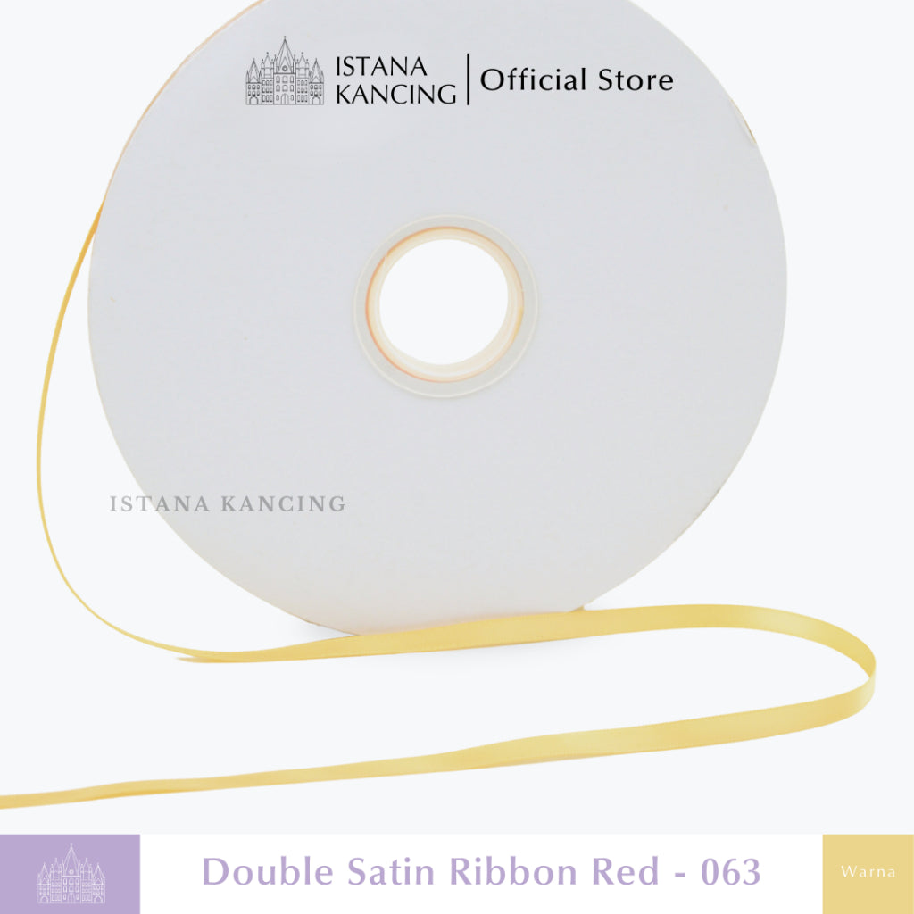 Double Face Satin Ribbon 1/4