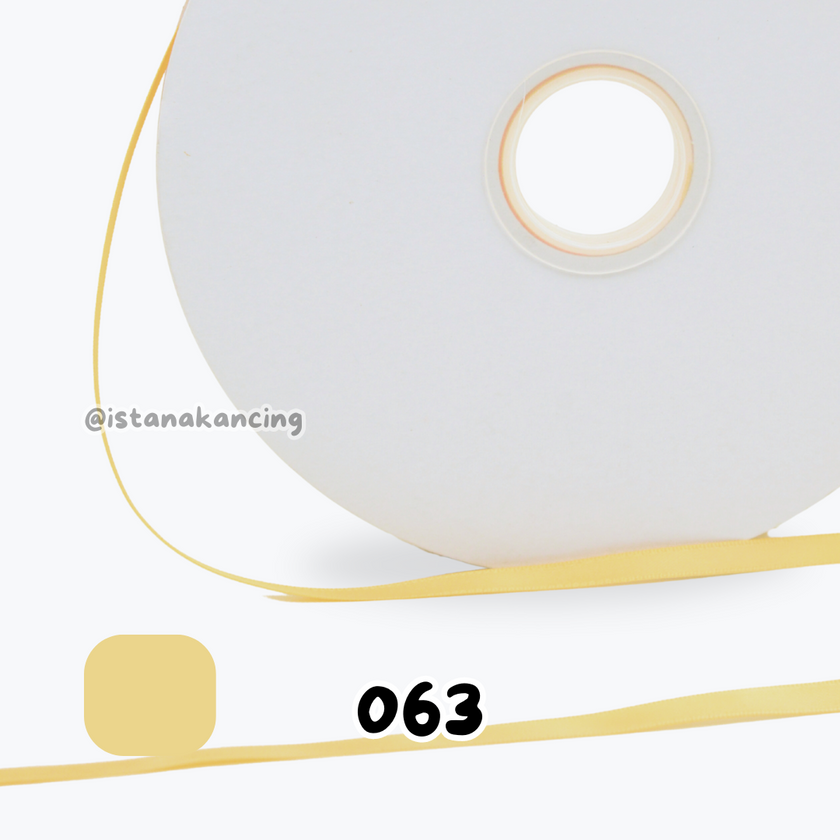 Double Face Satin Ribbon 1/4