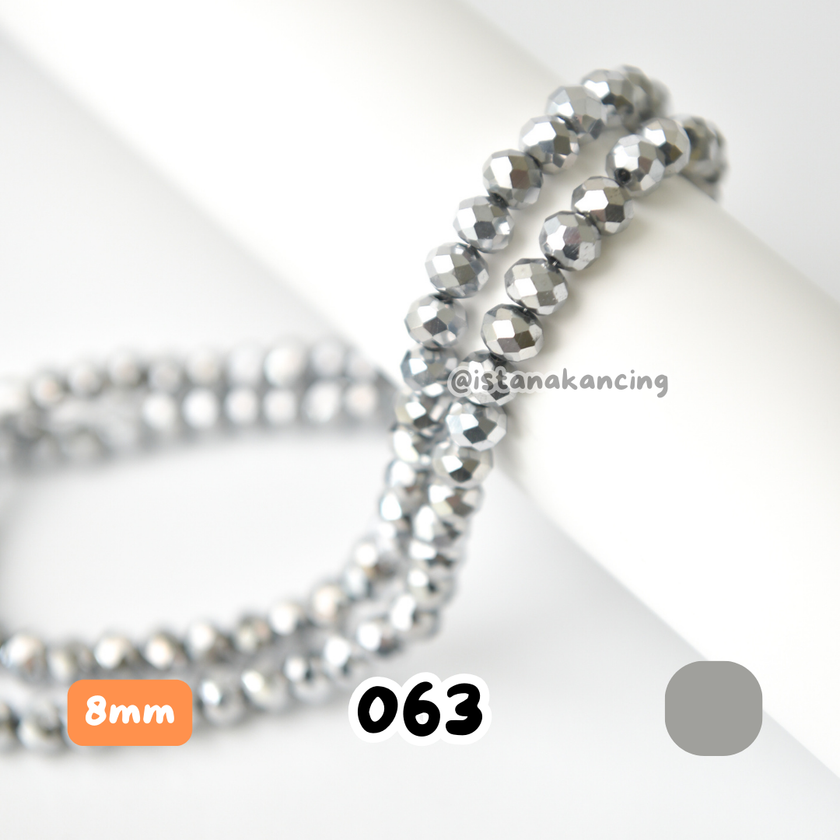 Ceko Bakpau Metalic 8mm