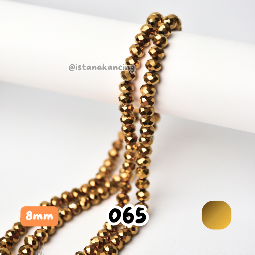 Ceko Bakpau Metalic 8mm