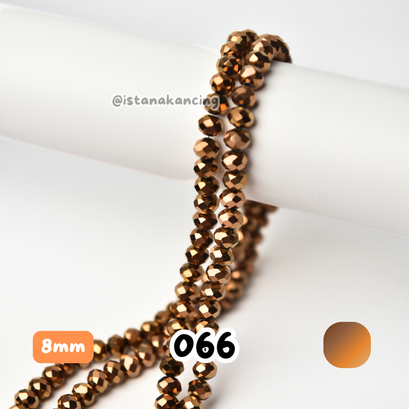 Ceko Bakpau Metalic 8mm