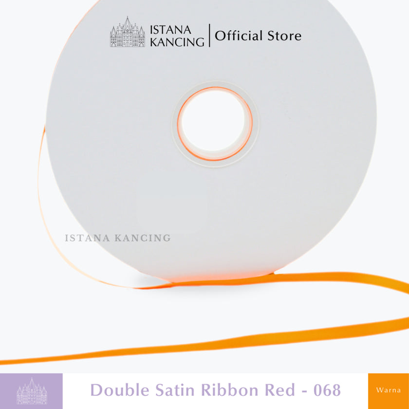 Double Face Satin Ribbon 1/4